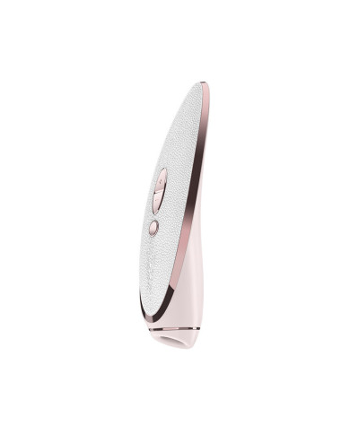 Pr t- -Porter - Luxury Air Pulse Stimulator and Vibration - White Rose Gold