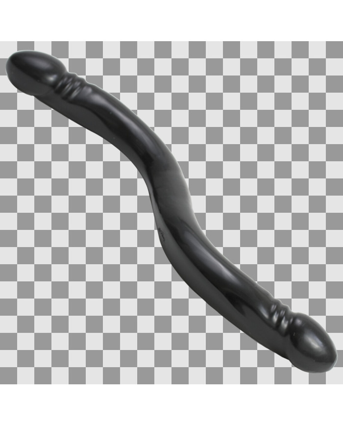 Smooth Double Header - Dildo with Double Ends - 18   45 cm