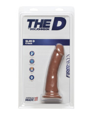 Slim D - Realistic FIRMSKYN Dildo - 7   17 cm