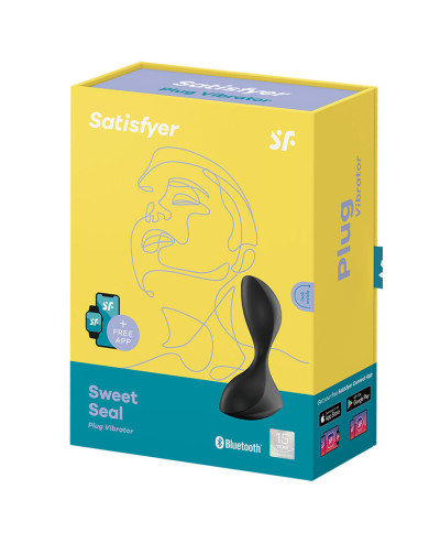Sweet Seal - Vibrating Butt Plug - Black