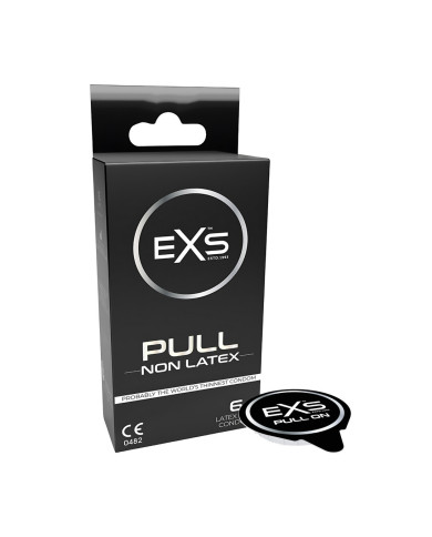 EXS Pull - Non-Latex Condoms - 6 Pieces