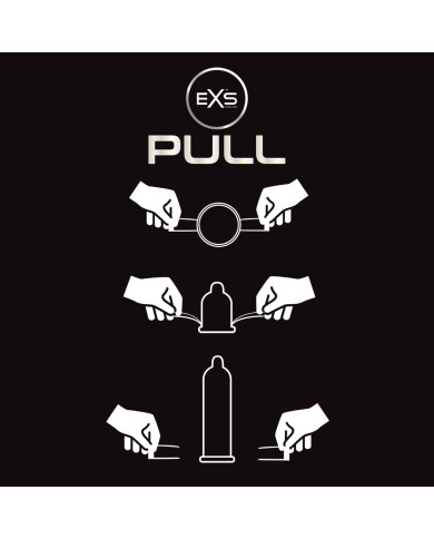 EXS Pull - Non-Latex Condoms - 6 Pieces