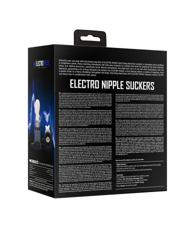 E-Stimulation Bi-Polar Nipple Suckers