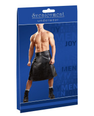 M. Imitation Leather Skirt