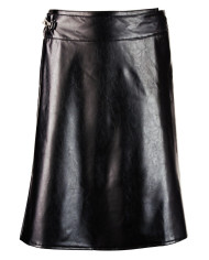 M. Imitation Leather Skirt