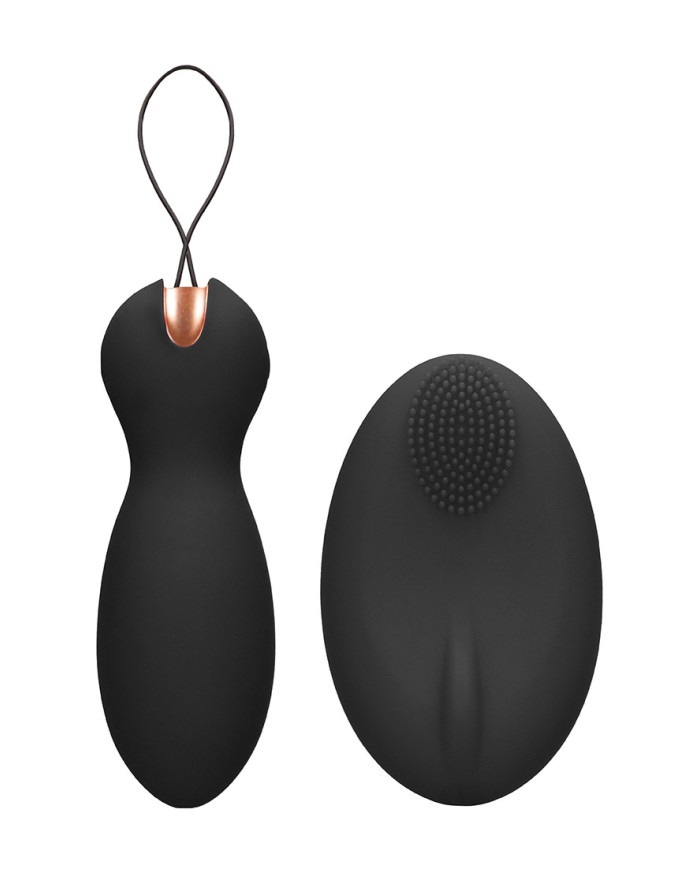 Dual Vibrating Toy - Purity - Black Dual Vibrating Toy - Purity - Black