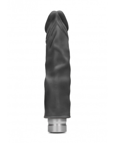 8    20 cm Realistic Vibrating Dildo - Black 8    20 cm Realistic Vibrating Dildo - Black
