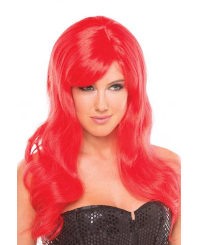 Parrucca Burlesque - Rosso