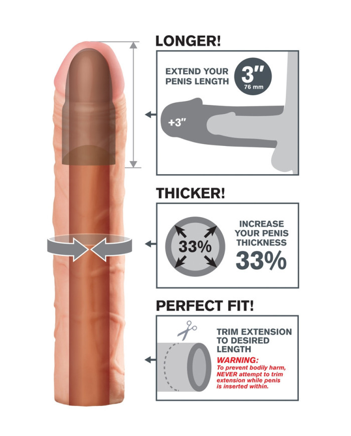 Perfect 3  Extension - Flesh