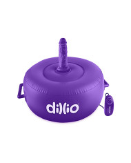 Dillio Purple Vibrating Inflatable Hot Seat Dillio Purple Vibrating Inflatable Hot Seat