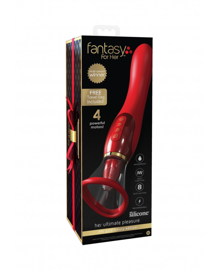 Fantasy For Her Ultimate Pleasure 24K Gold Luxury Edition - Red Fantasy For Her Ultimate Pleasure 24K Gold Luxury Edition - Red