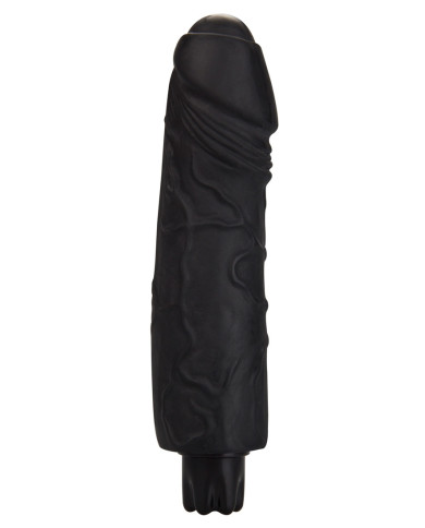 Realistic Skin Vibrator - Big - Black Realistic Skin Vibrator - Big - Black