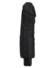 Realistic Skin Vibrator - Big - Black Realistic Skin Vibrator - Big - Black