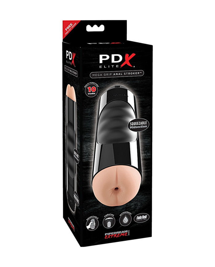 PDX ELITE Mega Grip Anal Stroker PDX ELITE Mega Grip Anal Stroker