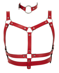 Bad Kitty Harness Set red