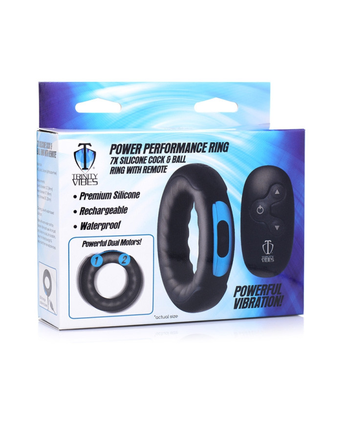 Remote Control 7X Silicone Cock Ring