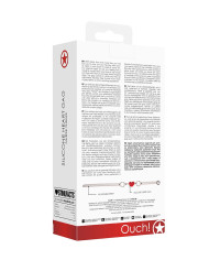 Silicone Heart Gag - Nurse Theme - White