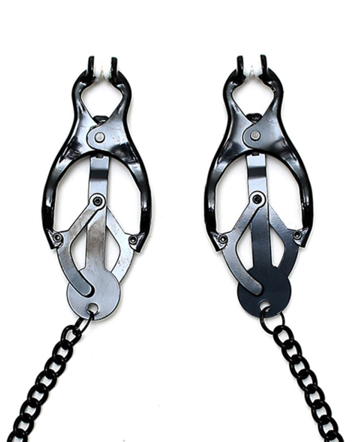 Rimba - Nipple clamps with chain