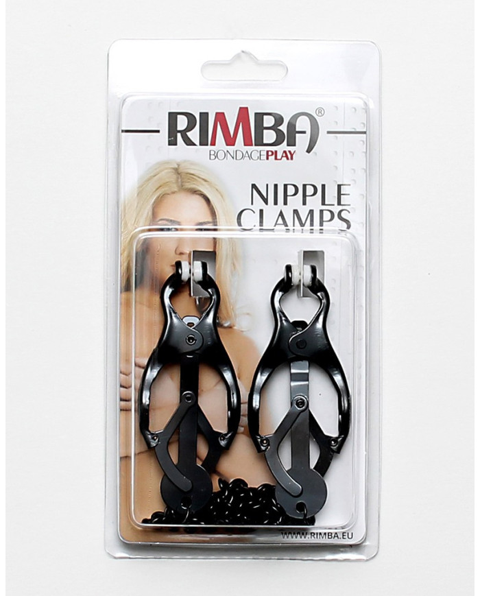 Rimba - Nipple clamps with chain