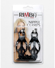 Rimba - Nipple clamps with chain