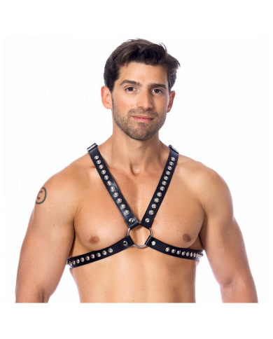Rimba - Chest harness decorated with studs Rimba - Chest harness decorated with studs