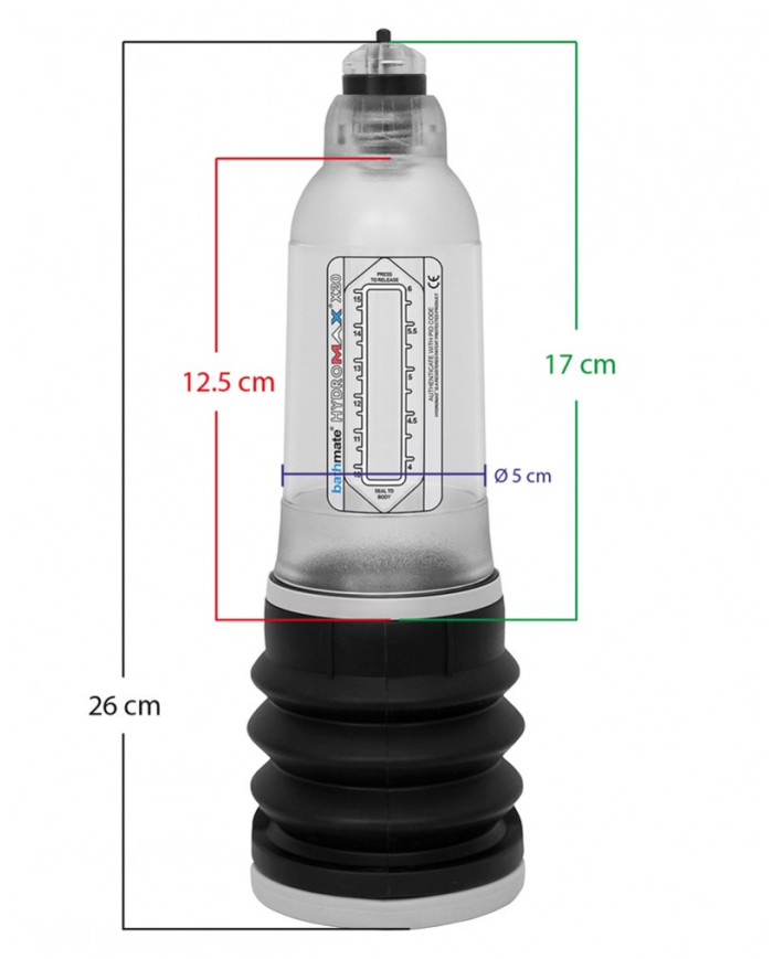 Bathmate Hydromax 5 Crystal Clear