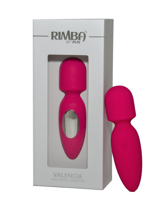 Rimba Toys - Valencia - Mini Wand Vibrator - Pink Rimba Toys - Valencia - Mini Wand Vibrator - Pink