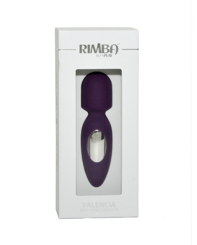 Rimba Toys - Valencia - Mini Wand Vibrator - Purple Rimba Toys - Valencia - Mini Wand Vibrator - Purple