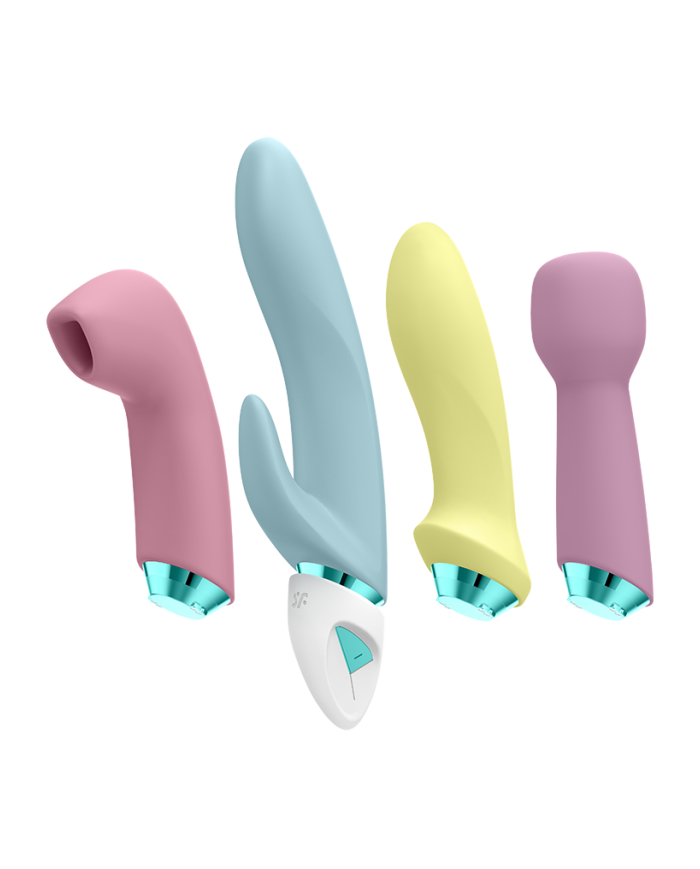 Satisfyer - Fabulous Four - Air Pulse   Vibrator Set - Multicolor