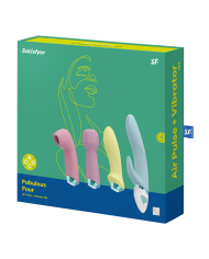 Satisfyer - Fabulous Four - Air Pulse   Vibrator Set - Multicolor