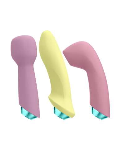 Satisfyer - Fabulous Four - Air Pulse   Vibrator Set - Multicolor