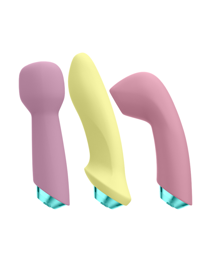 Satisfyer - Fabulous Four - Air Pulse   Vibrator Set - Multicolor