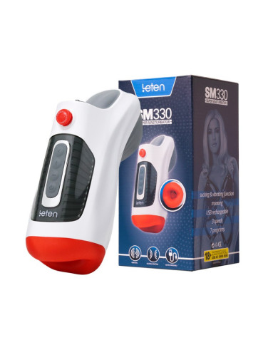 Leten - SM 330 - Automatic Masturbator with Vibrating, Sucking and Moaning Function