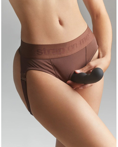 Strap-On-Me - Harness Heroine - Strap-On Harness - Brown