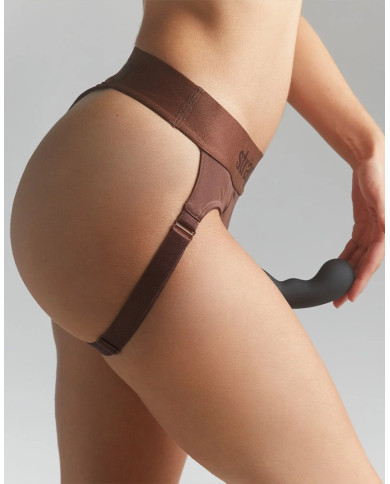 Strap-On-Me - Harness Heroine - Strap-On Harness - Brown