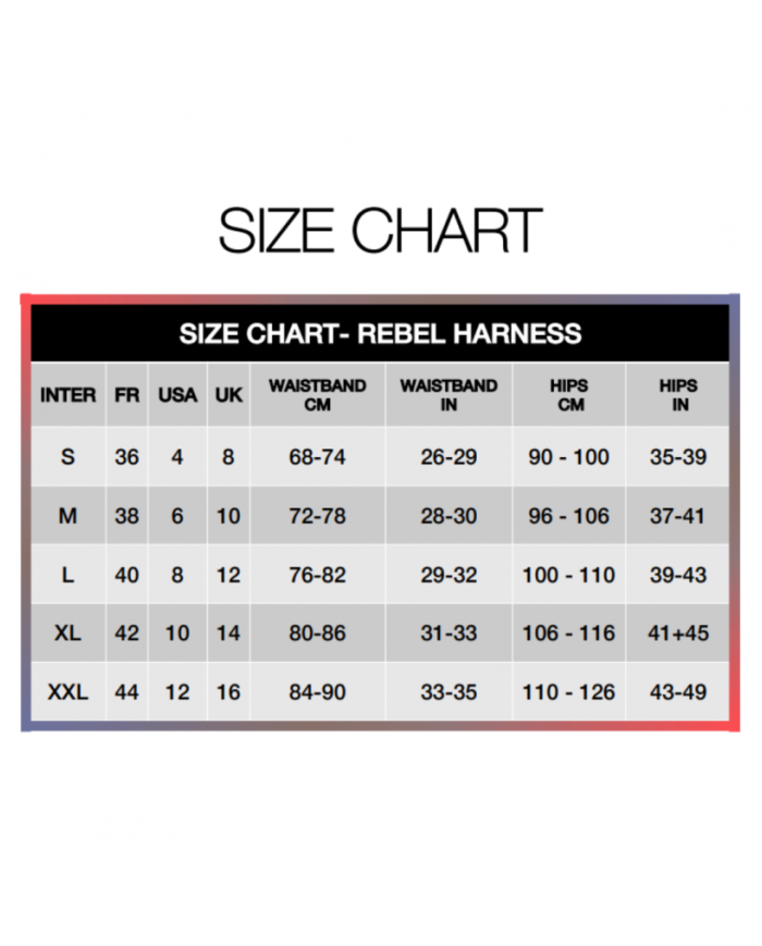 Strap-On-Me - Harness Rebel - Strap-On Harness - Blue