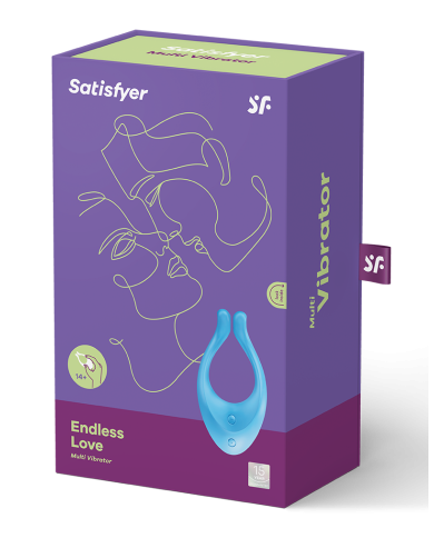 Satisfyer Partner Endless Love Light Blue  Multifun 1 Satisfyer Partner Endless Love Light Blue  Multifun 1
