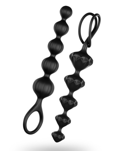 Satisfyer Love Beads Black (set of 2)