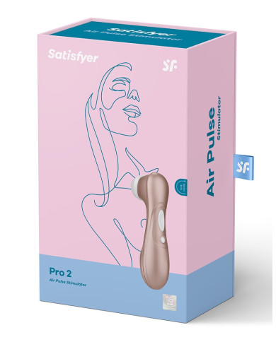 Satisfyer - Pro 2 Generation 2 - Air Pulse Vibrator - Rosegold Satisfyer - Pro 2 Generation 2 - Air Pulse Vibrator - Rosegold