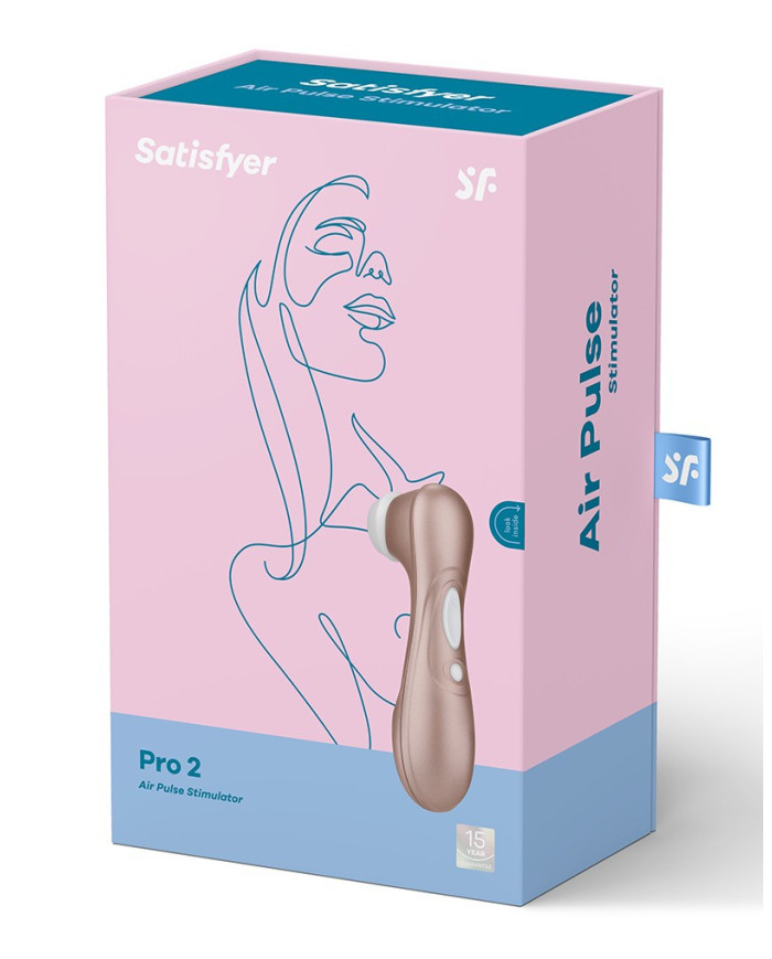 Satisfyer - Pro 2 Generation 2 - Air Pulse Vibrator - Rosegold