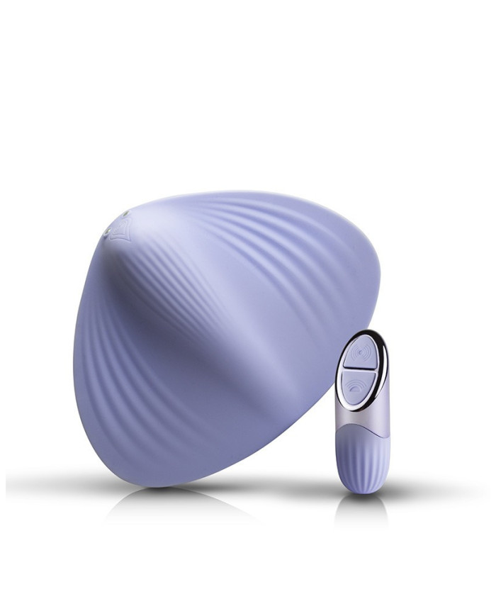 NIYA - NIYA 5 - Lay-on Vibrator with Remote Control - Light Blue