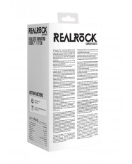 7    17 cm Realistic Vibrating Dildo - Black