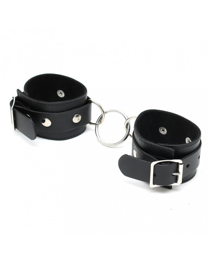 Rimba - Anklecuffs with middle ring Rimba - Anklecuffs with middle ring