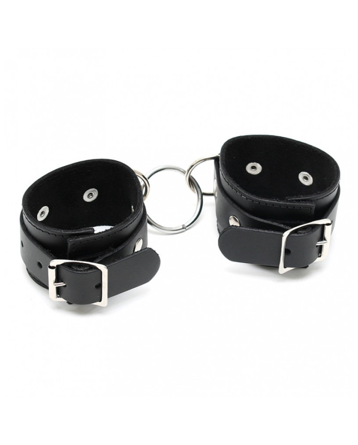 Rimba - Anklecuffs with middle ring Rimba - Anklecuffs with middle ring