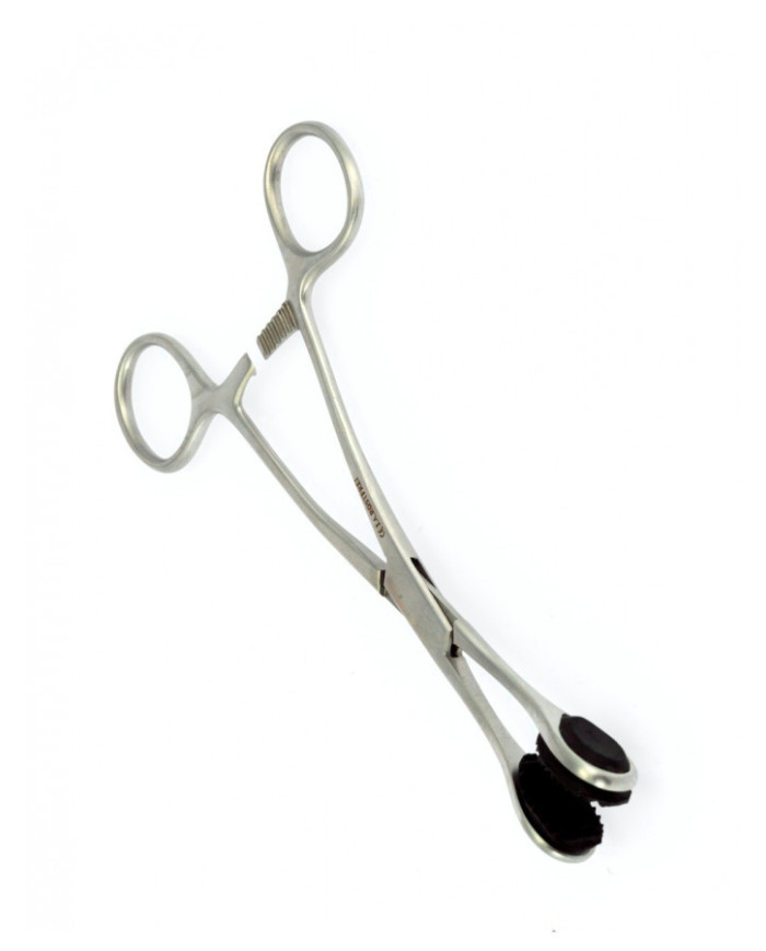 Rimba - Piercing pincer (stainless steel)  (a piece) Rimba - Piercing pincer (stainless steel)  (a piece)