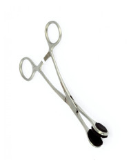 Rimba - Piercing pincer (stainless steel)  (a piece) Rimba - Piercing pincer (stainless steel)  (a piece)