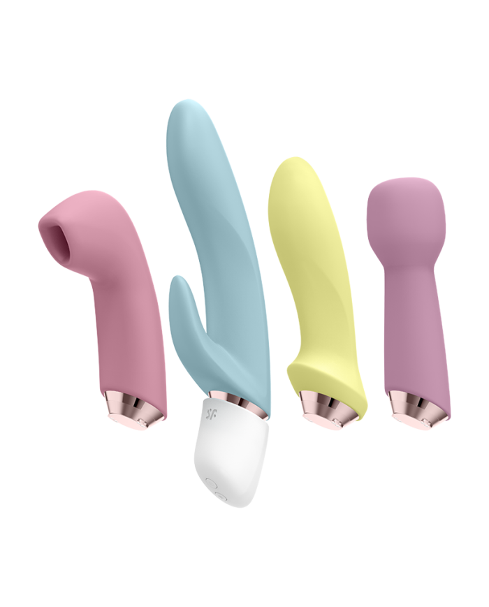 Satisfyer - Marvelous Four - Air Pulse   Vibrator Set - Multicolor