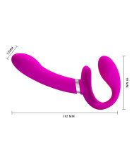 Pretty Love - Valerie - Strap-on Vibrator - Pink Pretty Love - Valerie - Strap-on Vibrator - Pink