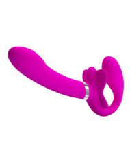 Pretty Love - Valerie - Strap-on Vibrator - Pink Pretty Love - Valerie - Strap-on Vibrator - Pink