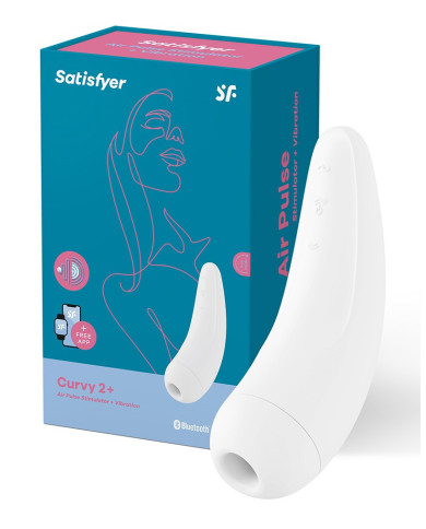 Satisfyer Curvy 2  White   incl. Bluetooth and App